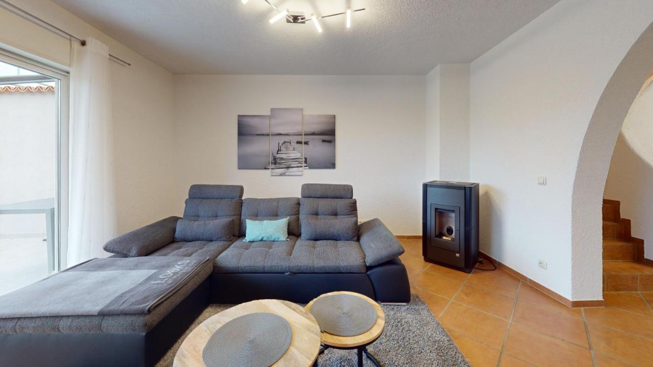 Ferienhaus Hoffmann Am Rheinbogen Altlussheim Exteriör bild